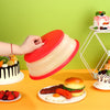 Foldable BPA-Free Silicone Microwave Oven Food Covers