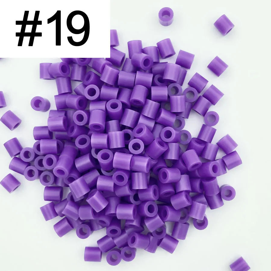 500 PCS 5mm Perler Iron Beads DIY Educational Toy