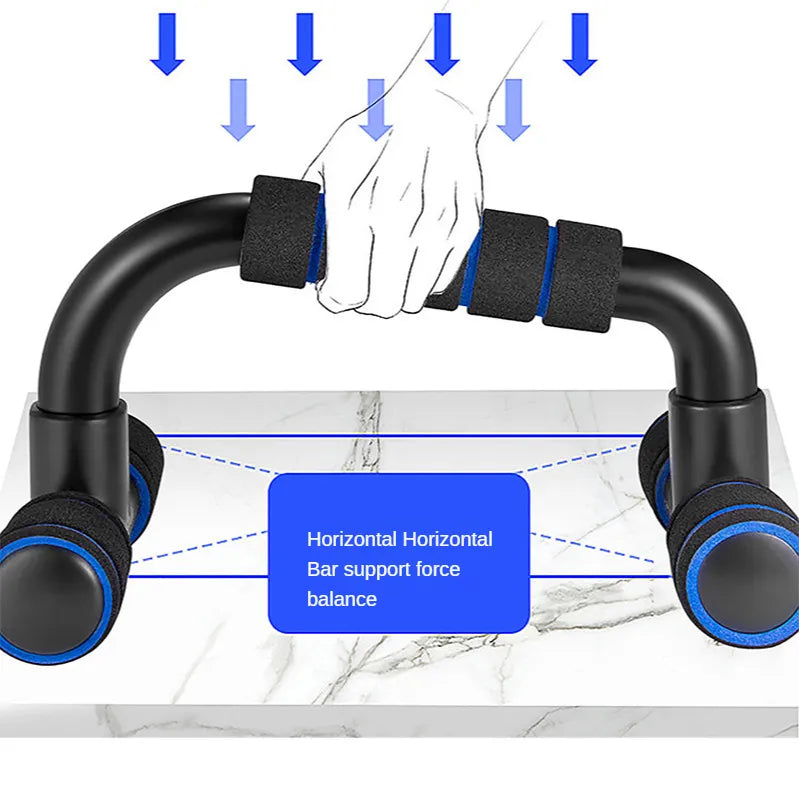 2-Piece Push-Up Bar Set for Chest and Core Workout