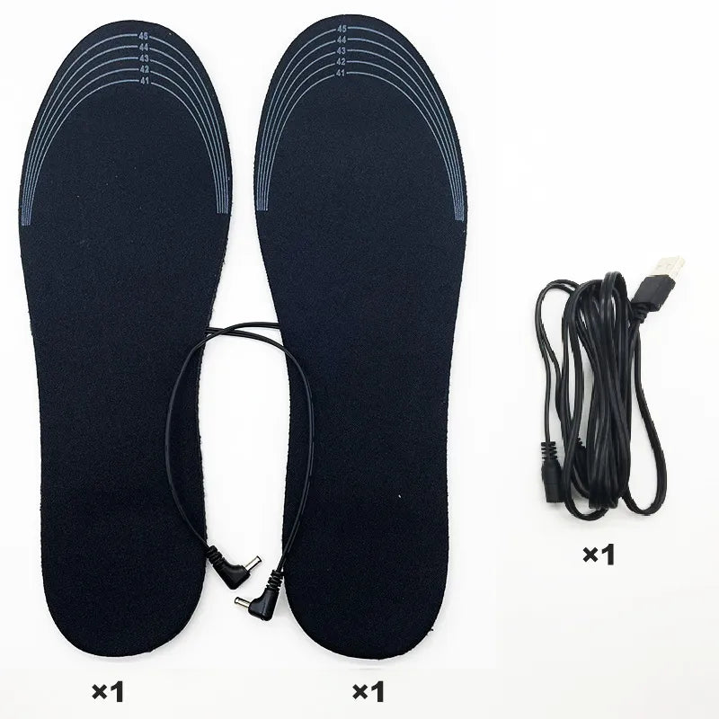 USB Heated Foot Insoles for Winter Sports