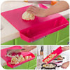 2-in-1 Creative Frosted Chopping Board - Cutting Board with Slot - A