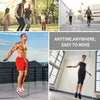 Adjustable Steel Wire Jump Rope for Rapid Fitness Training