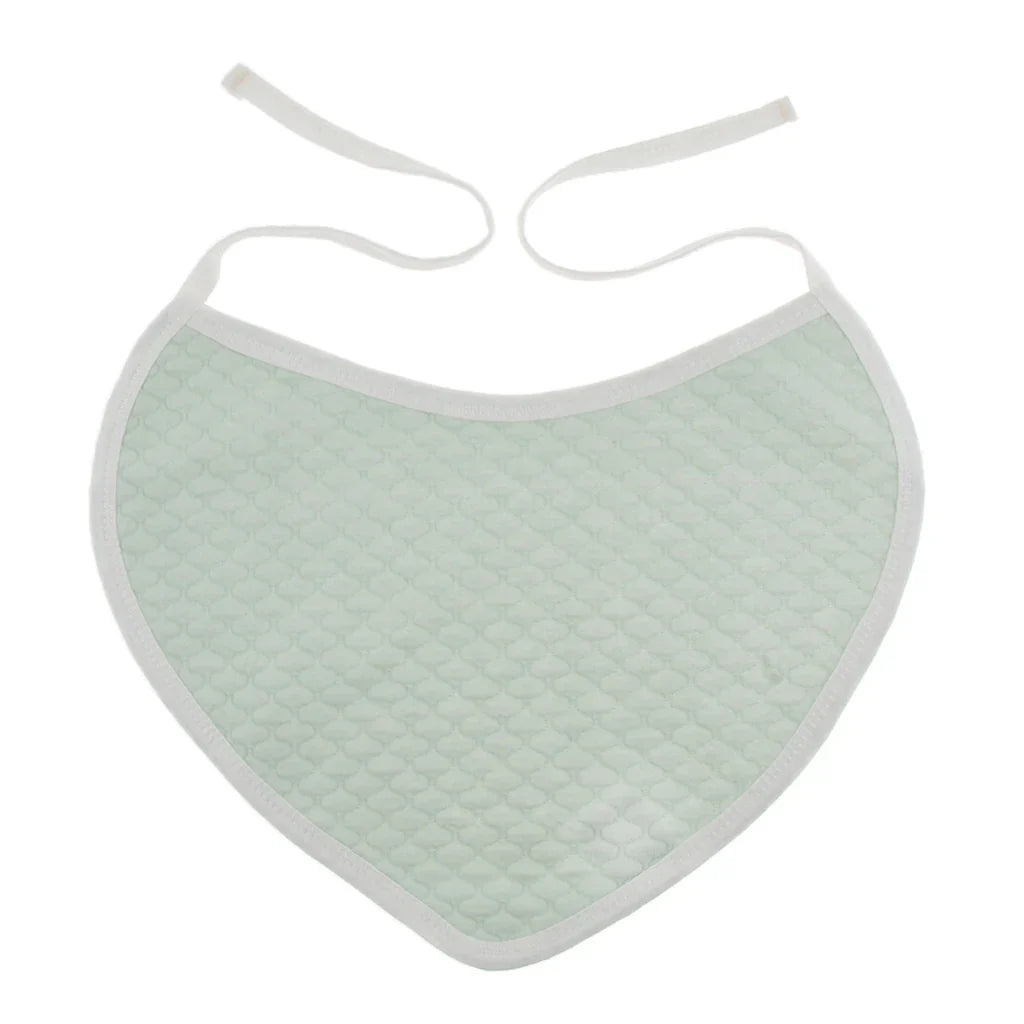 Cotton Mealtime Bib and Clothing Protector for Kids, Adults, and Elderly