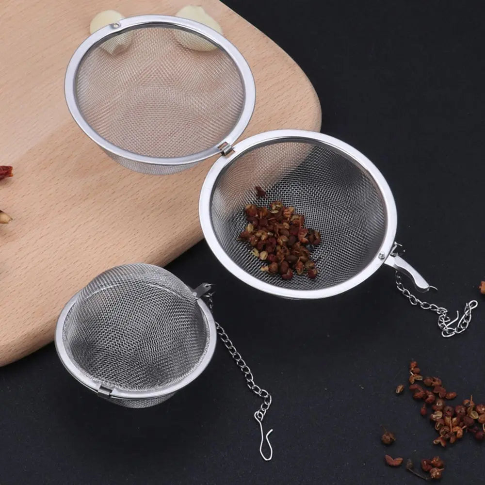 Stainless Steel Spice Infuser with Fine Mesh for Tea and Herbs