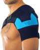 Neoprene Shoulder Brace with Pressure Pad and Ice Pack - Yellow