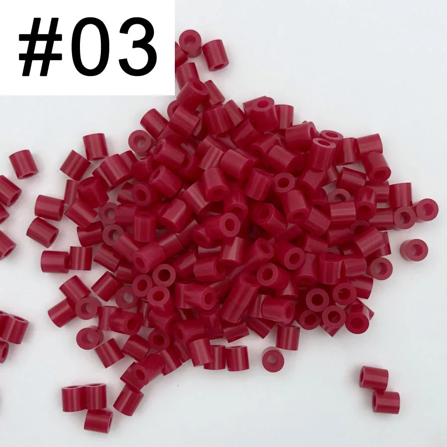500 PCS 5mm Perler Iron Beads DIY Educational Toy
