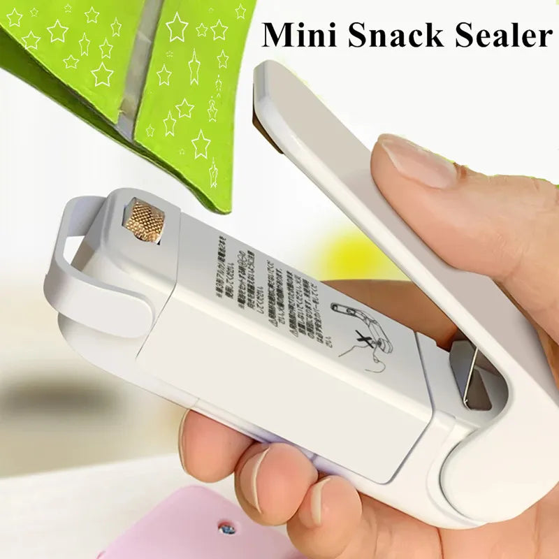 Portable Bag Heat Sealer - Handy Kitchen Gadget for Food Storage