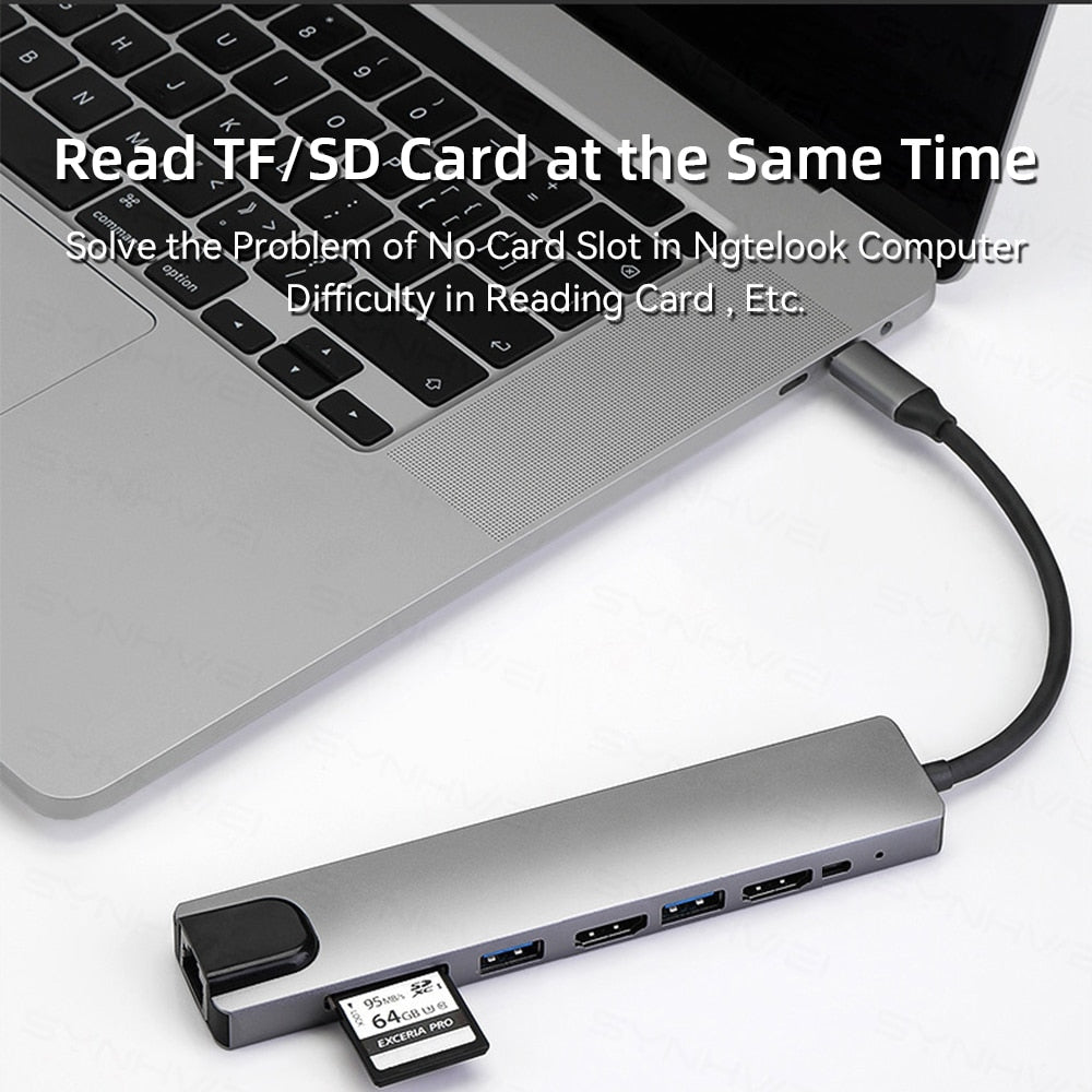 USB Docking Station (4-8 Port Options Available)