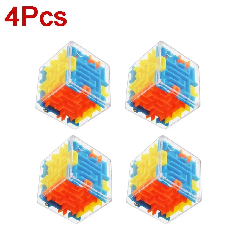 3D Maze Magic Cube - Fun and Stress-Relief Puzzle Toy for Children