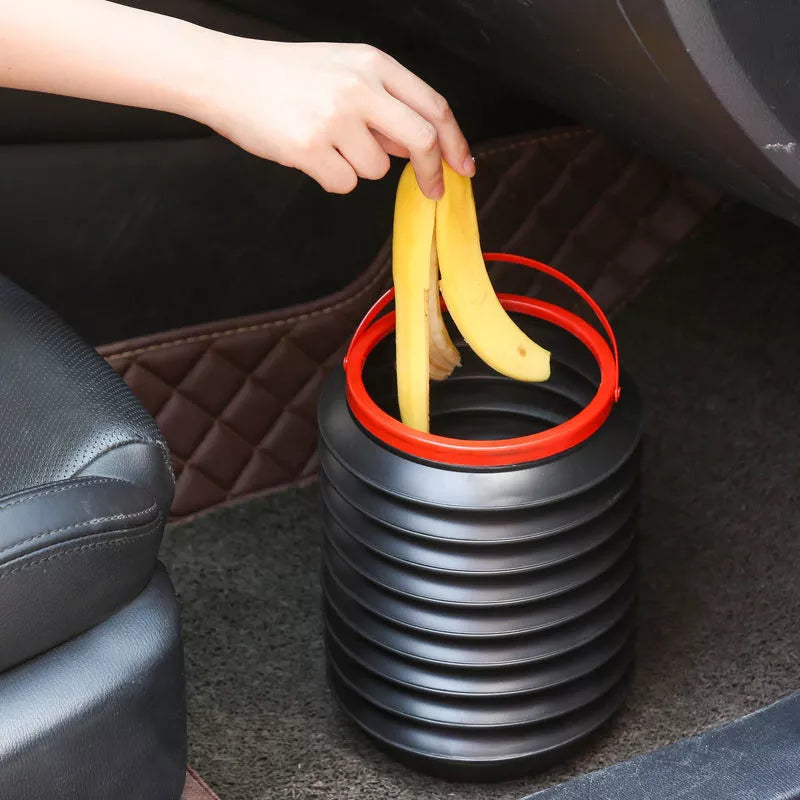 Foldable Car Trash Bin for Interior Storage