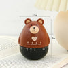 Cartoon Animal Vegetable Shaped Kitchen Timer for Cooking and Baking