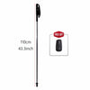 Carbon Fiber Trekking Poles with Diamond Twill Pattern - Portable Folding Hiking Sticks