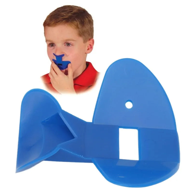 Portable Kid's Nose Exercise Flute for Speech Clarity