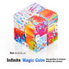 Metal Infinite Magic Cube - Stress-Relief Fidget Toy