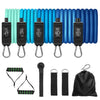 5-Tube Fitness Resistance Bands Set with Accessories