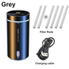 DINPHONE 300ml Car Air Humidifier and Essential Oils Diffuser - Auto, Home, and Office Freshener