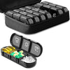 Load image into Gallery viewer, 7-Day Pill Organizer - Portable Travel Box with Large Compartments for Medications