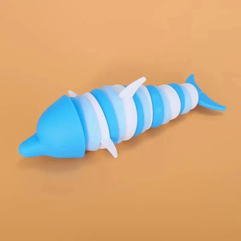 Fidget Toy: Stress Reliever for Kids - Dolphin & Shark Designs