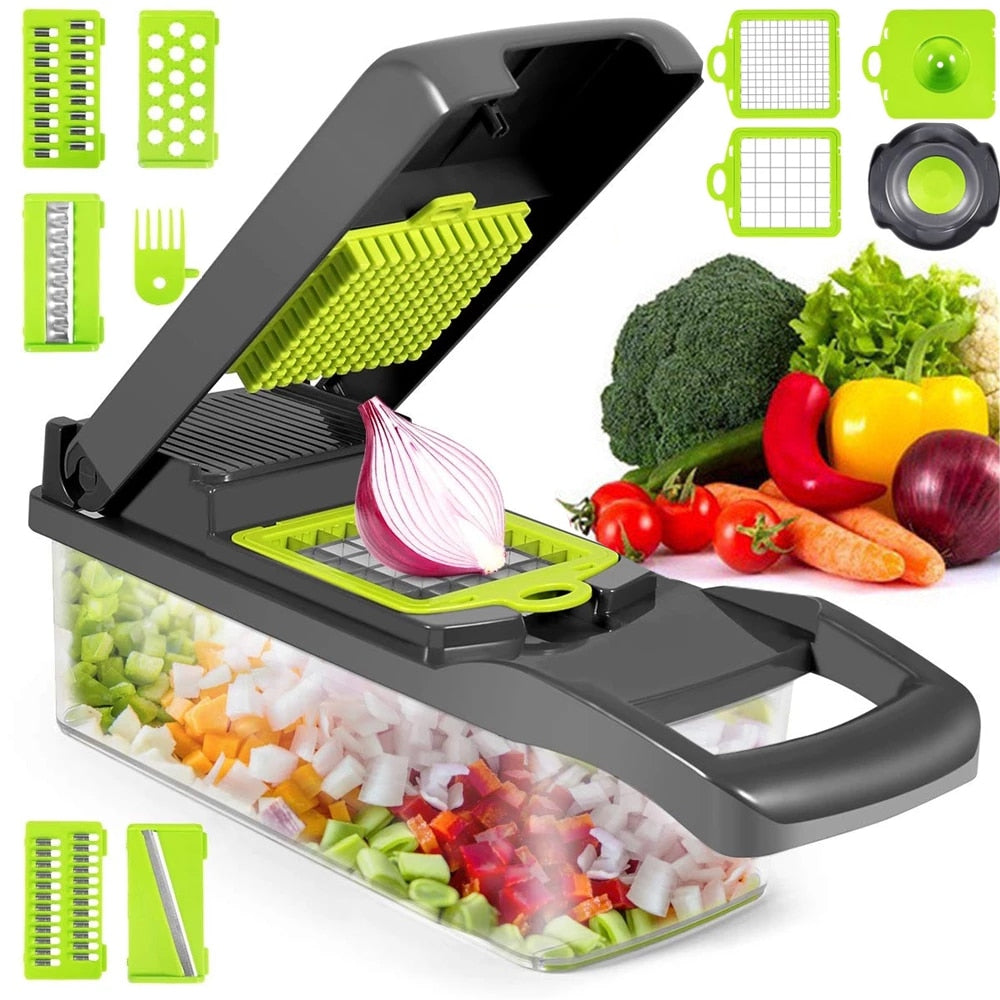 10 in 1 Fruit & Vegetable Cutter/Slicer/Mandolin/Shredder