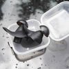 Waterproof Swimming Earplugs with Silicone Spiral Design and Storage Box