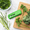 Multifunctional Kitchen Tool: Vegetable Peeler and Leaf Comb