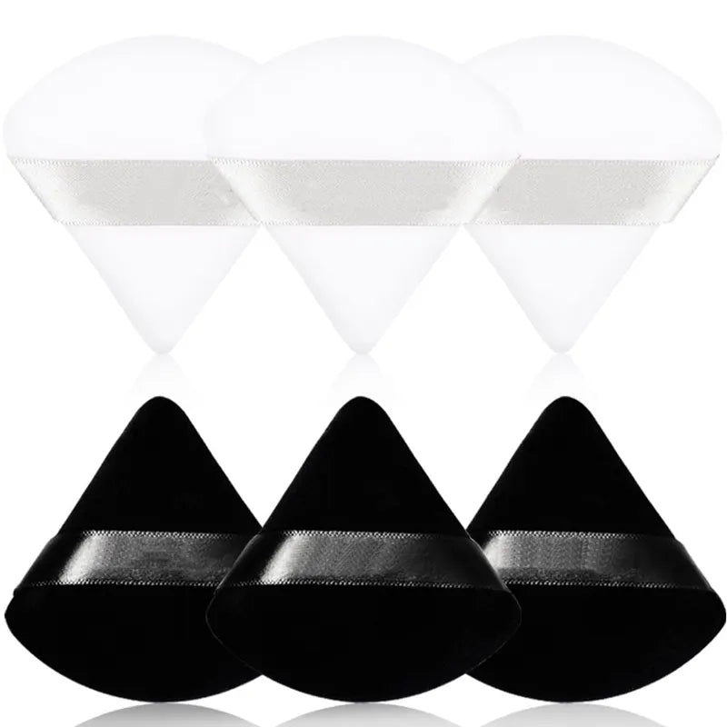 6-Piece Velvet Makeup Sponges for Face and Eyes