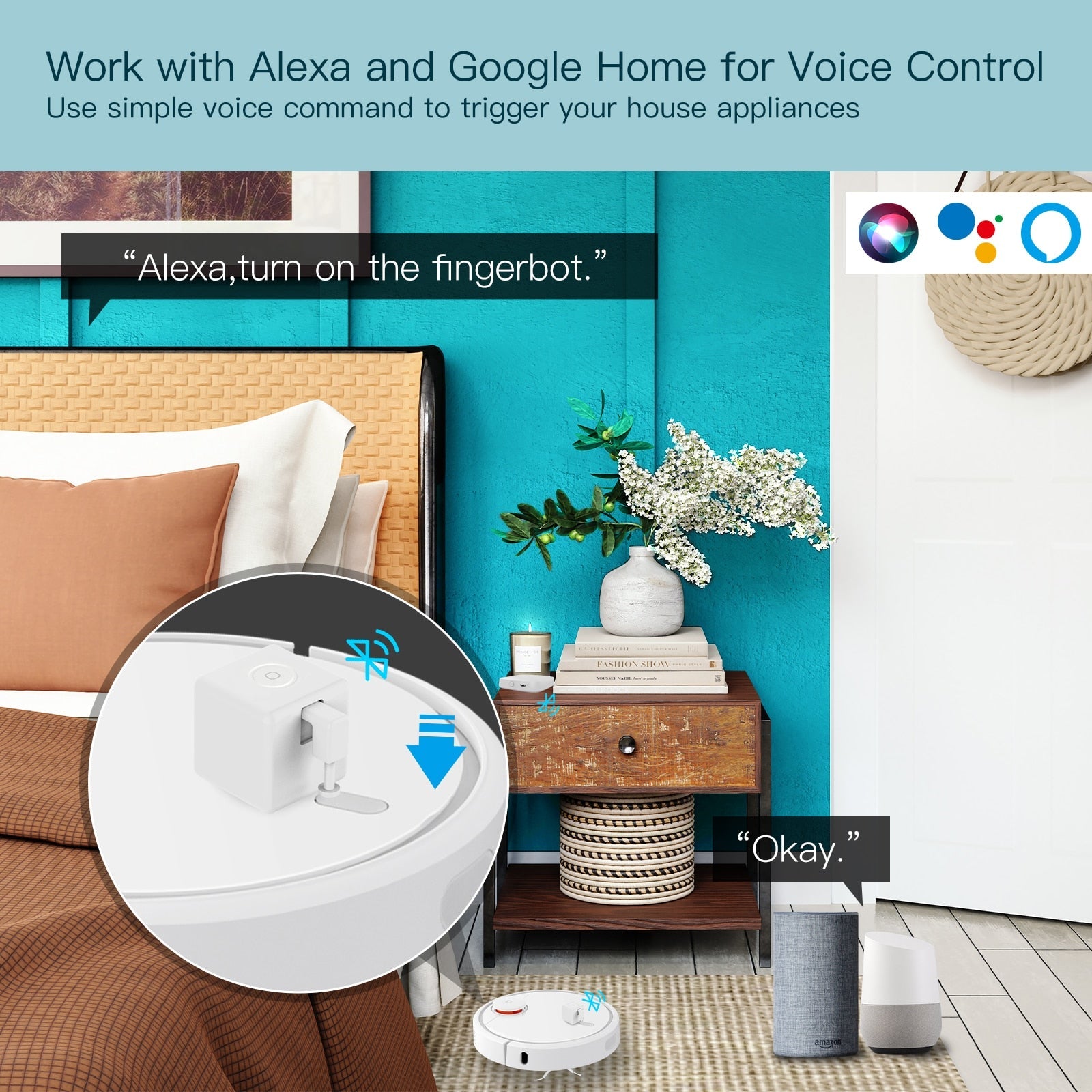 Moes Tuya Fingerbot - Bluetooth Button Pusher for Smart Devices