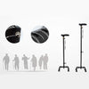 Stretchable Aluminum Alloy Cane with Light for the Elderly