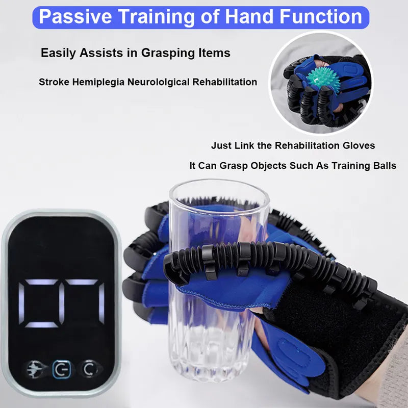 Intelligent Massage Gloves for Hand Rehabilitation and Finger Training