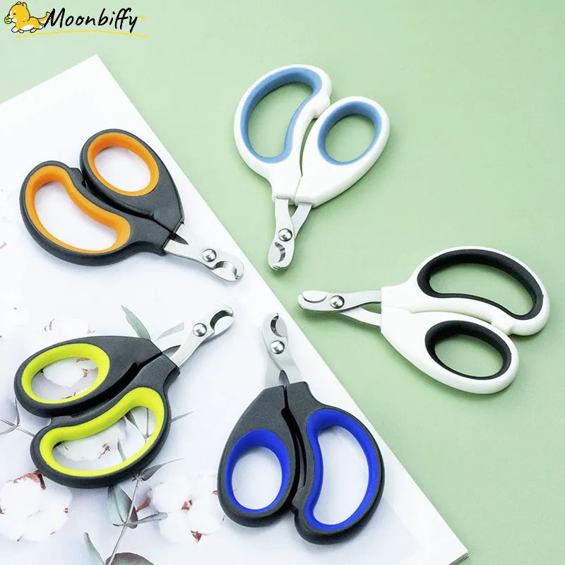 Professional Pet Nail Scissors and Clippers for Cats and Small Dogs - A