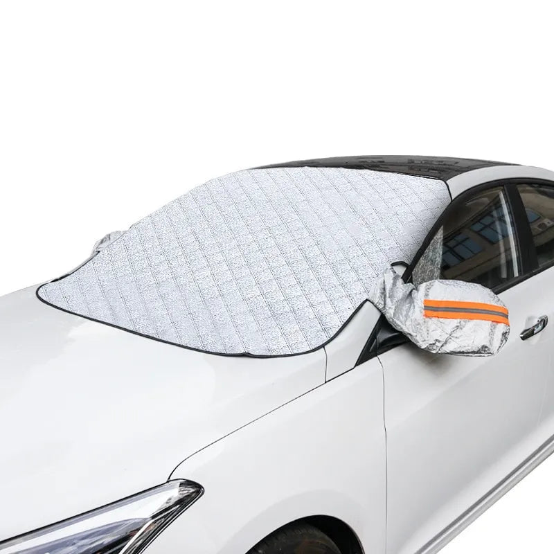 Magnetic Car Snow Shield for Frost Prevention - 14.5cm length