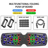 Portable Push-Up Board Set for Full-Body Training