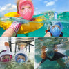 Full Face Children's Snorkeling Mask Set with Anti-Fog and Safe Breathing