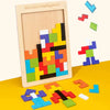 3D Wooden Puzzle Toy for Children - Color and Shape Cognition Brain Game