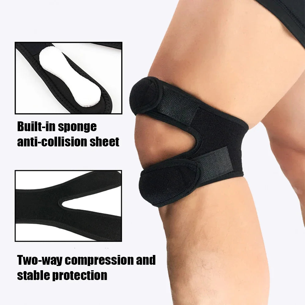 Adjustable Patella Knee Brace for Pain Relief and Support