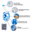 Full Face Children's Snorkeling Mask Set with Anti-Fog and Safe Breathing