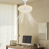 Remote-Controlled LED Ceiling Fan with Light