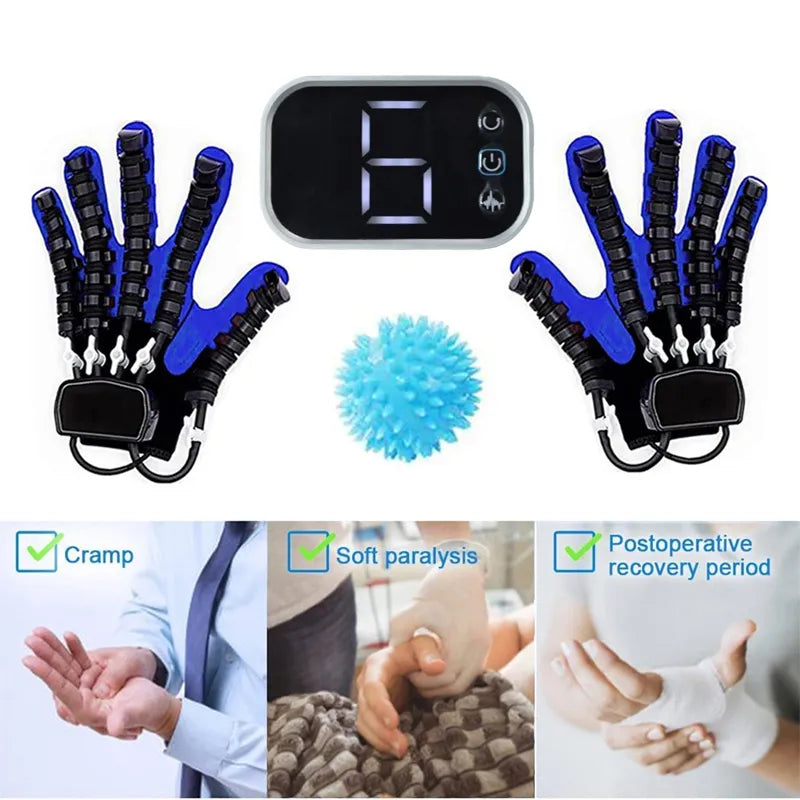 Intelligent Massage Gloves for Hand Rehabilitation and Finger Training