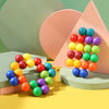 3D Decompression Puzzle Ball - Colorful Bead Rubik's Cube for Stress Relief