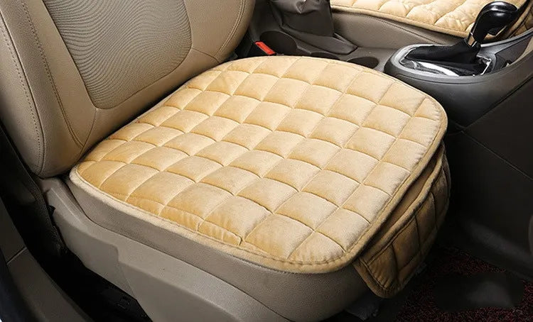Winter Car Seat Cover - Universal Anti-Slip Cushion for Warmth and Protection