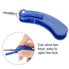 Portable Key Turner Aid with Grip - Easy Door Opening for Arthritis & Elderly - Blue