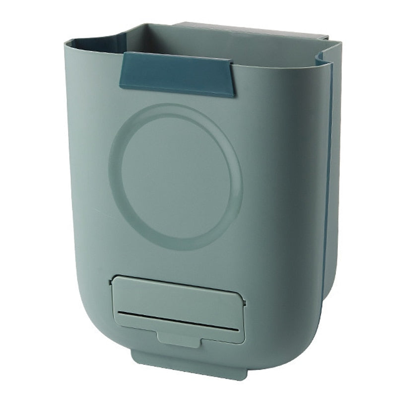 Collapsible Hanging Trash Bin - 6/10/13L for Kitchen and Office