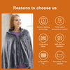 Electric Heated Shawl Blanket with 3 Heat Settings