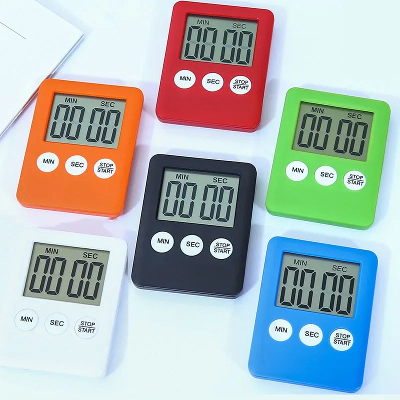 Magnet Kitchen Cooking Timer with LCD Digital Screen