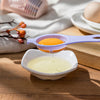 Egg Separator Gadget with Yolk and White Separator Holder - Kitchen Convenience Tool