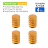 Aluminum Alloy Schrader Valve Dust Cover for Vehicles and Bikes