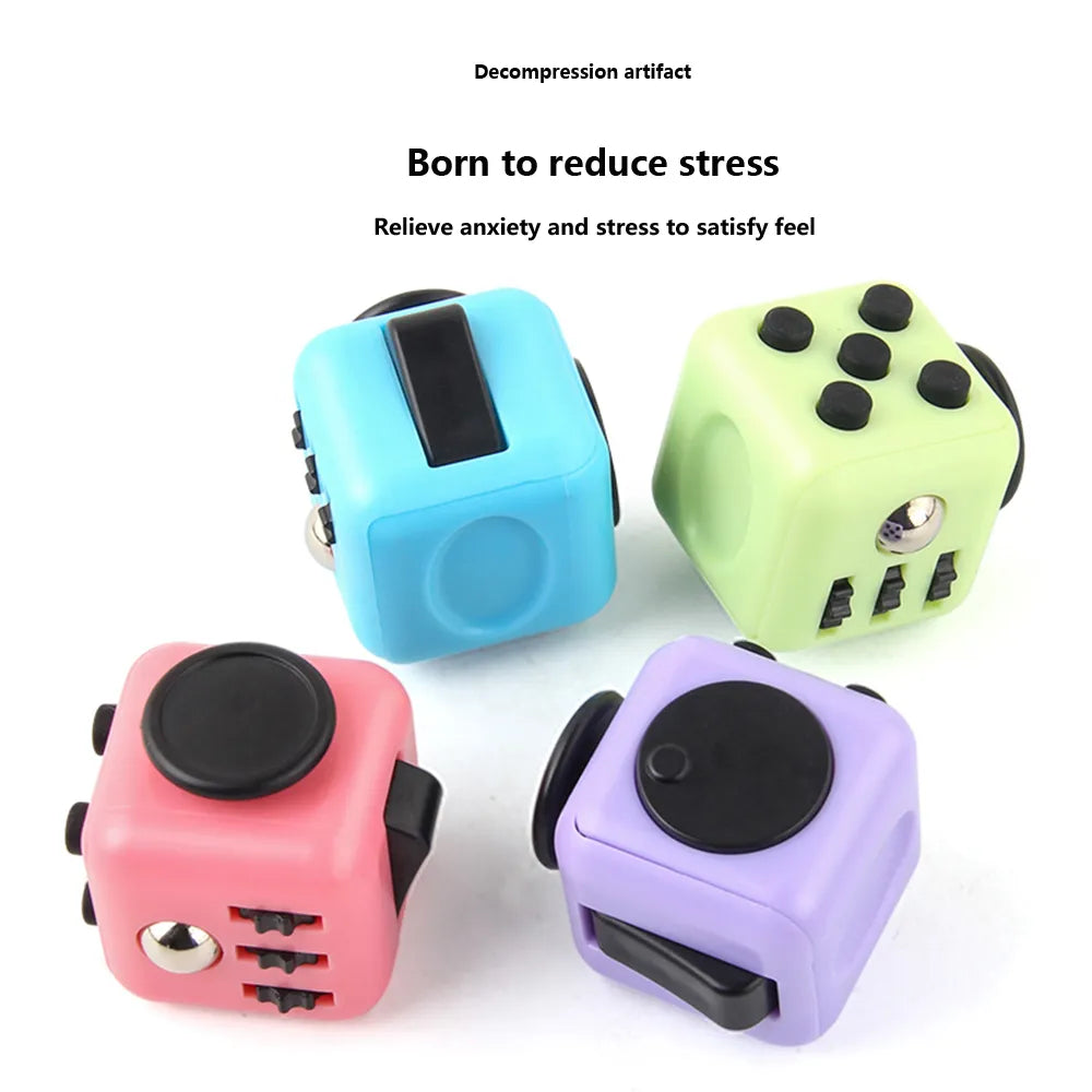 6-Sided Playable Decompression Finger Tip Dice Magic Cube