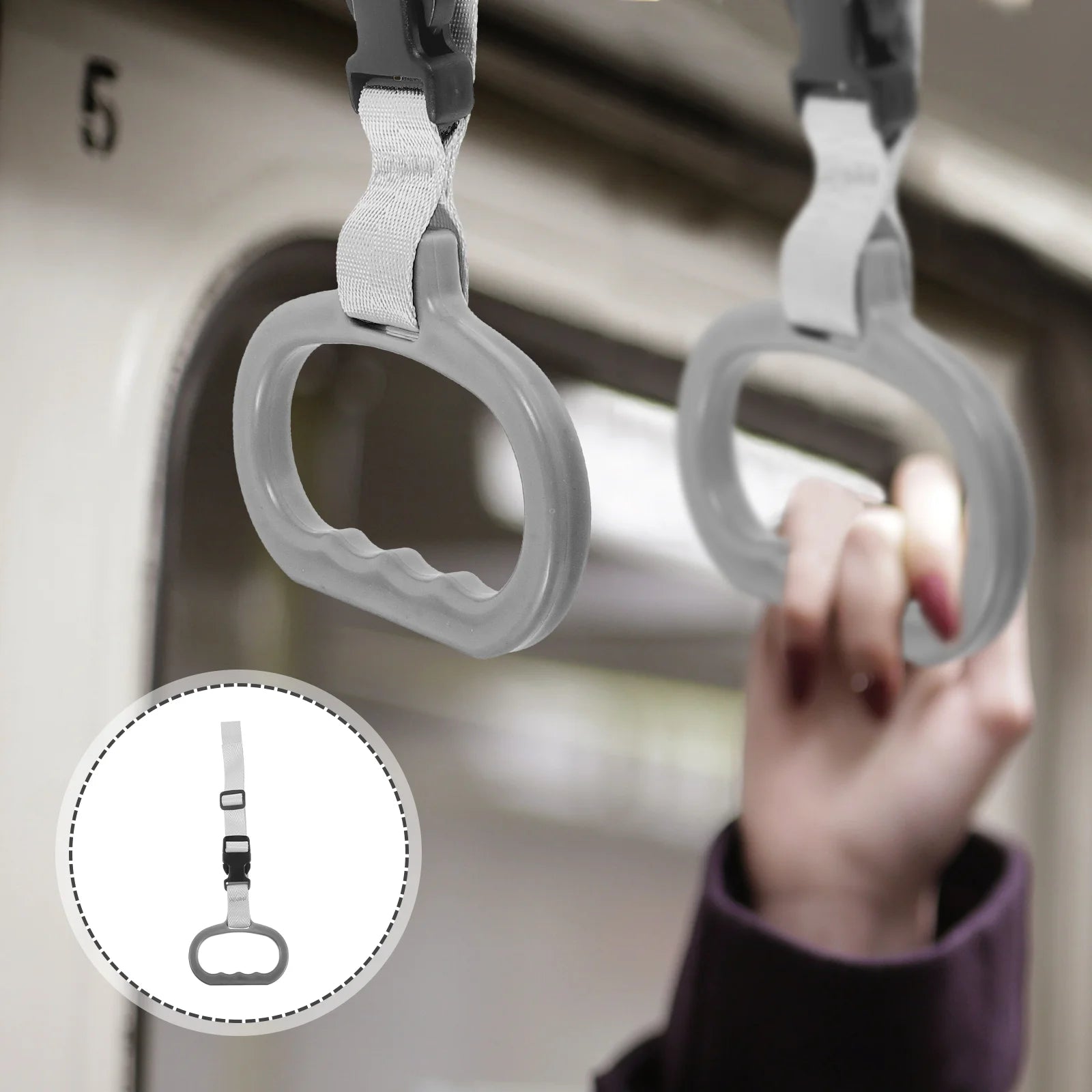 Car Assistive Device: Door Handle Strap for Mobility Aid and Elderly Assistance
