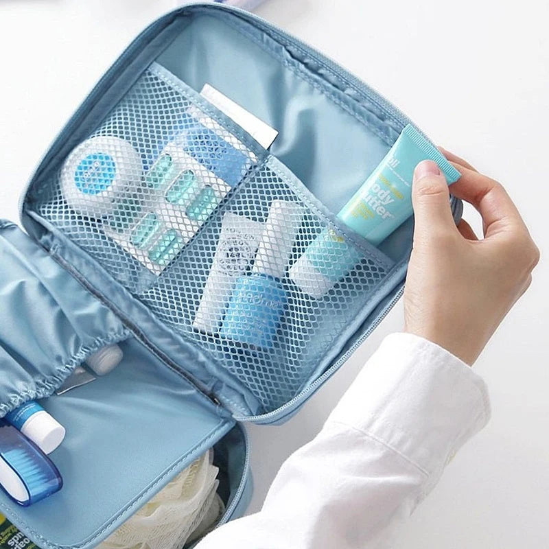 Stylish Waterproof Cosmetic Bag: Organize Your Makeup