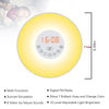 Sunrise/Sunset Simulation Alarm Clock with FM Radio